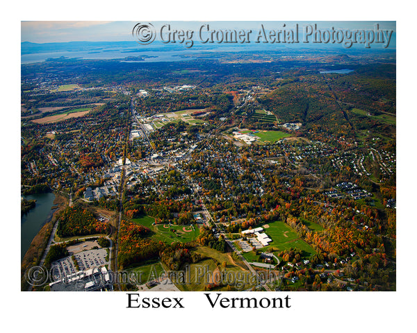 Aerial Photo of Essex, Vermont