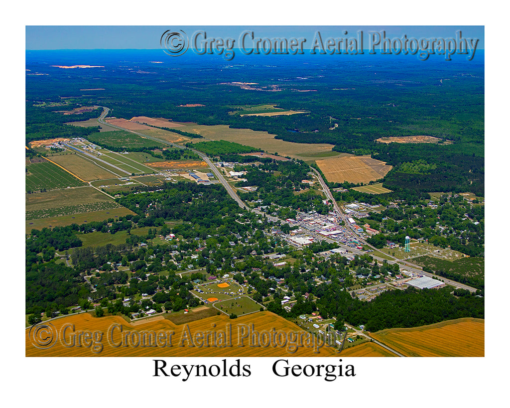 Aerial Photo of Reynolds, Georgia