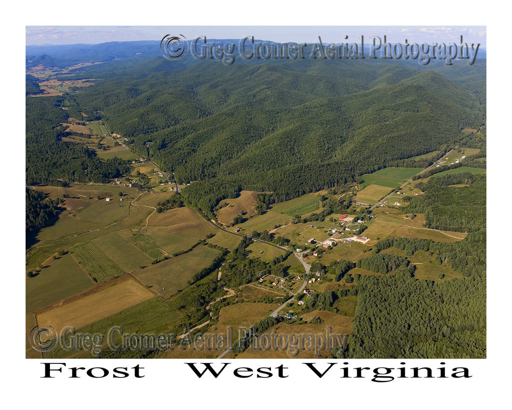 Aerial Photo of Frost, West Virginia