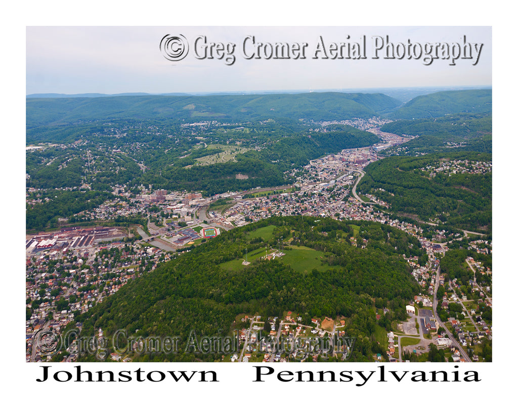Aerial Photo of Johnstown, Pennsylvania