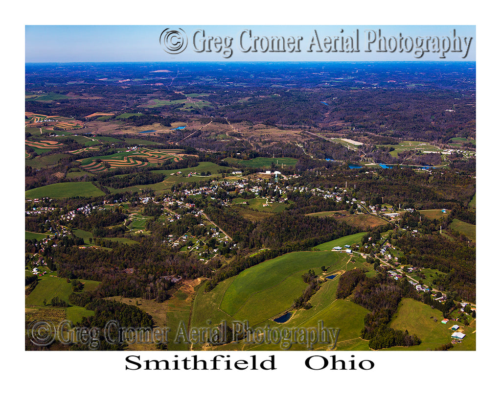 Aerial Photo of Smithfield, Ohio