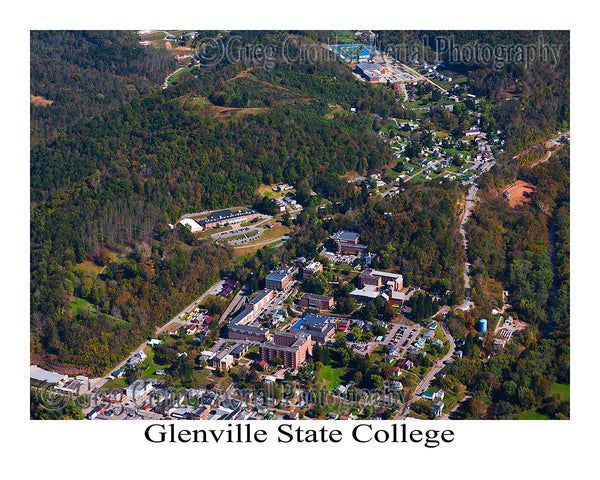 Aerial Photo of Glenville State College - Glenville, WV