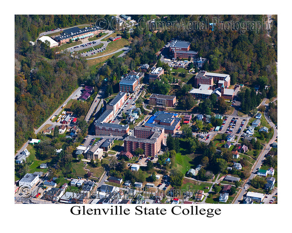 Aerial Photo of Glenville State College - Glenville, WV