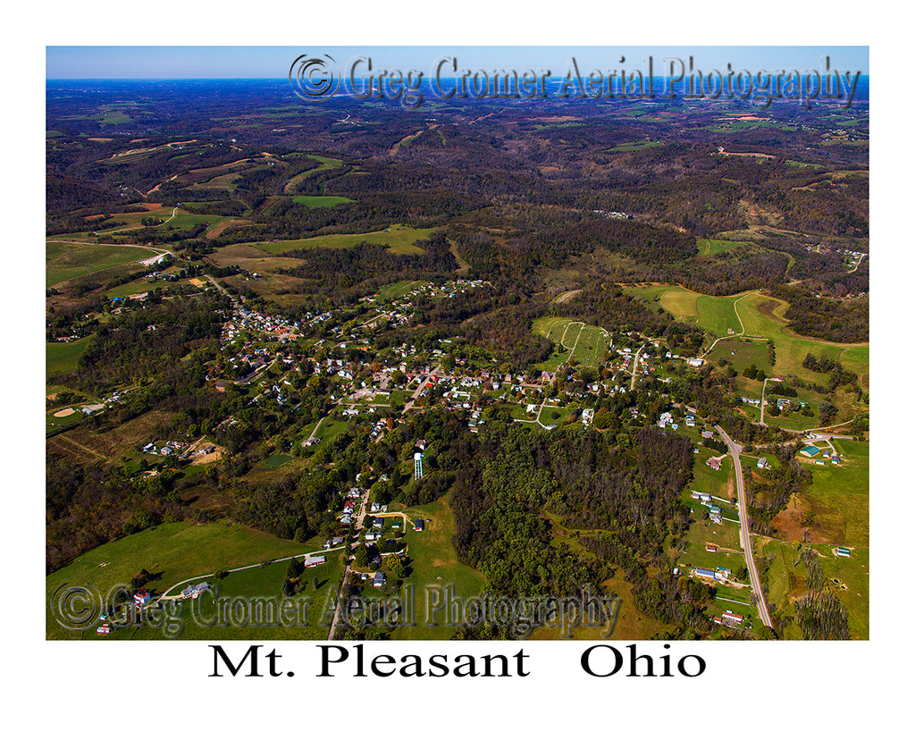 Aerial Photo of Mt. Pleasant, Ohio