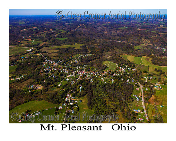 Aerial Photo of Mt. Pleasant, Ohio