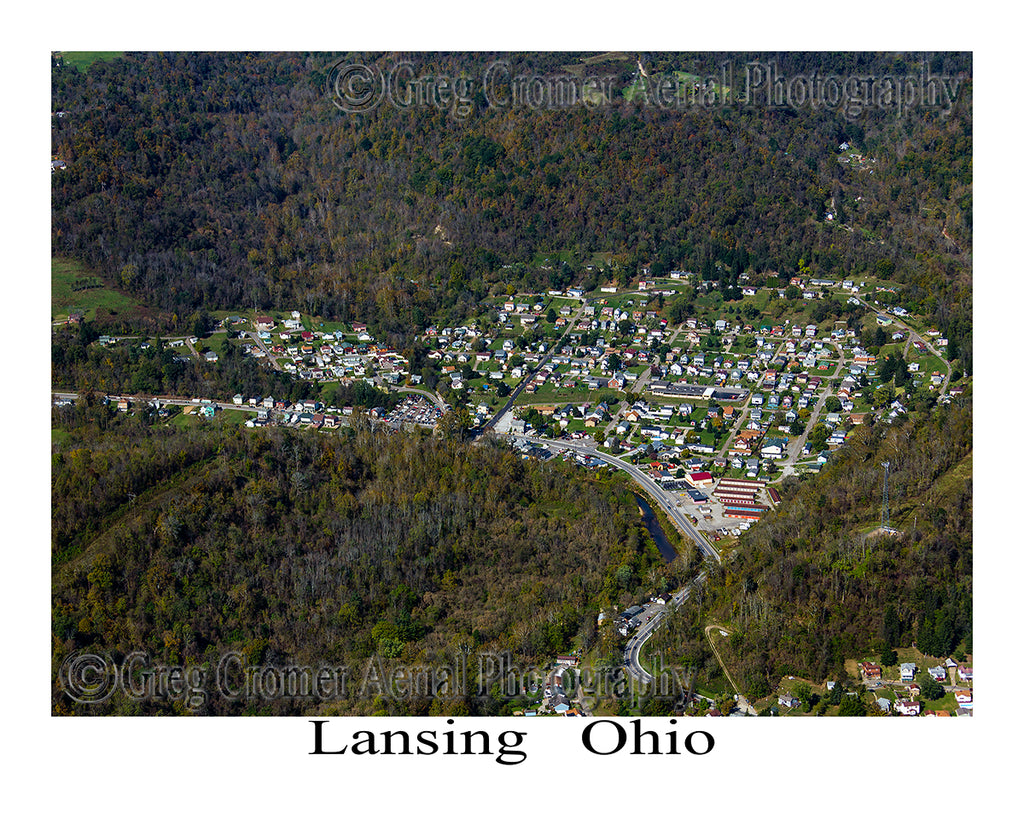 Aerial Photo of Lansing, Ohio