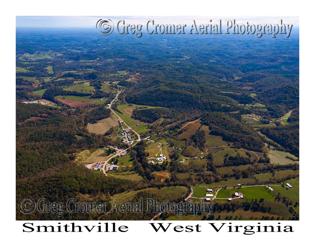 Aerial Photo of Smithville, West Virginia