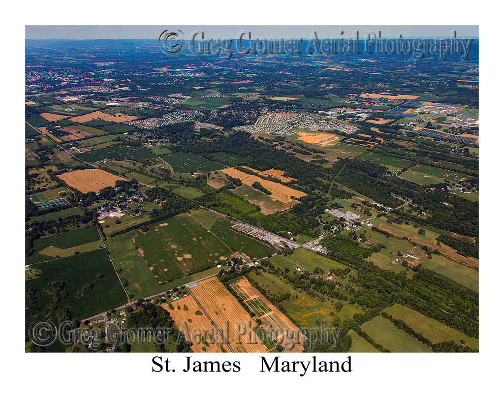 Aerial Photo of St. James, Maryland