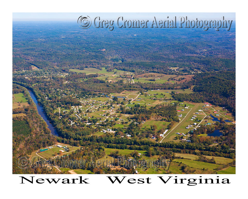Aerial Photo of Newark, West Virginia