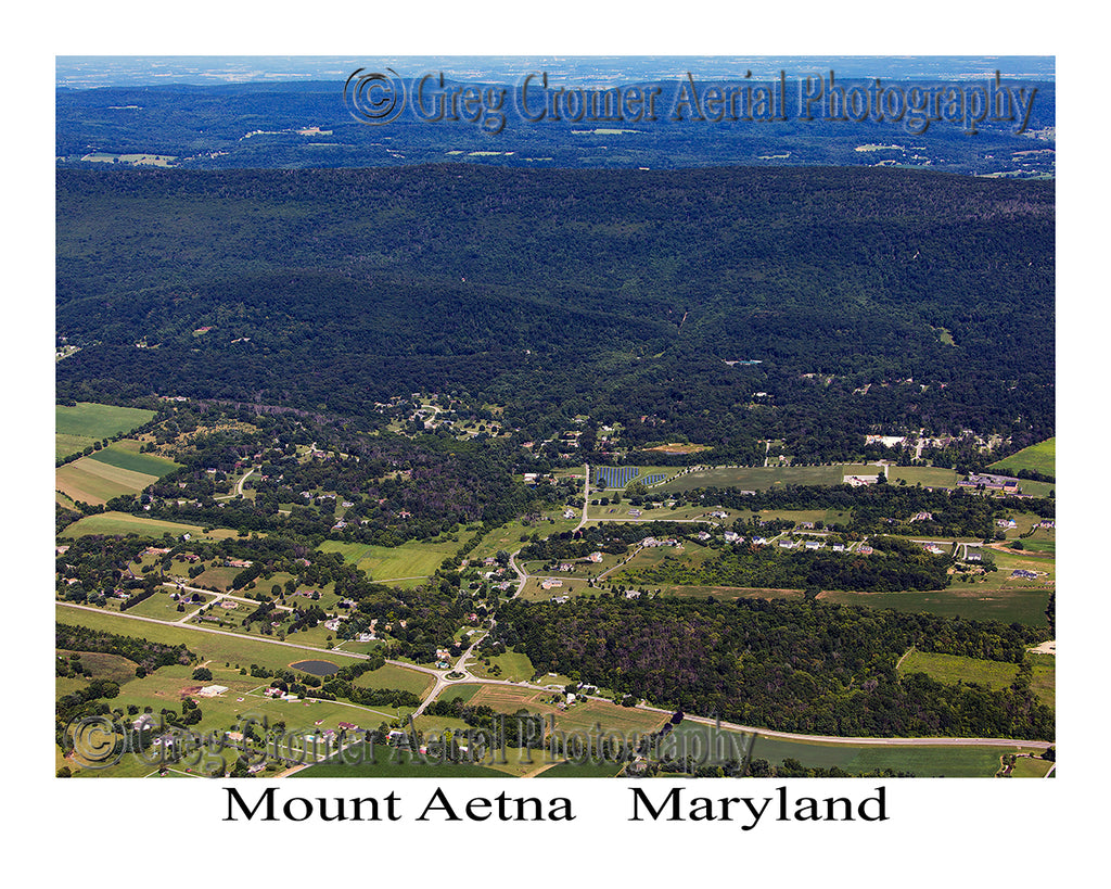 Aerial Photo of Mount Aetna, Maryland