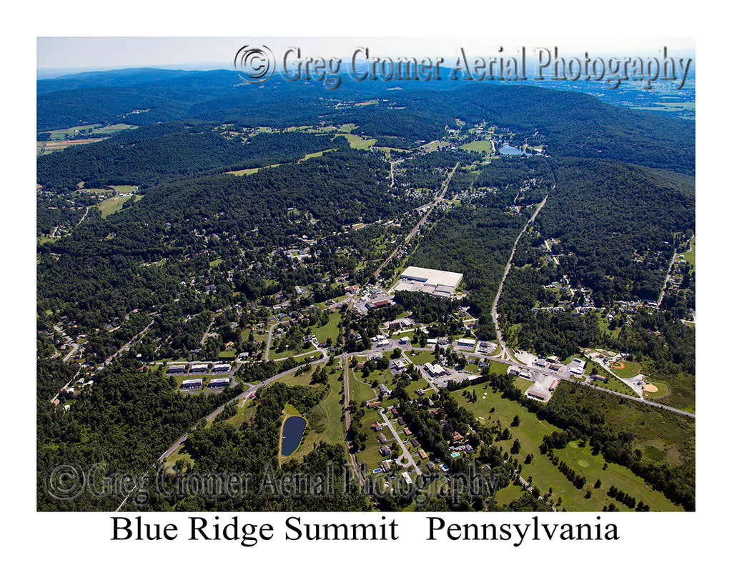 Aerial Photo of Blue Ridge Summit, Pennsylvania