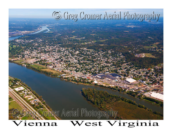 Aerial Photo of Vienna, West Virginia