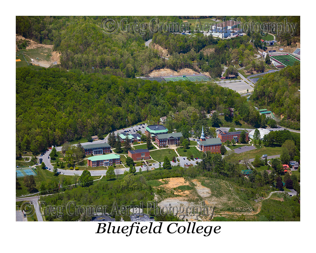 Aerial Photo of Bluefield College - Bluefield, Virginia