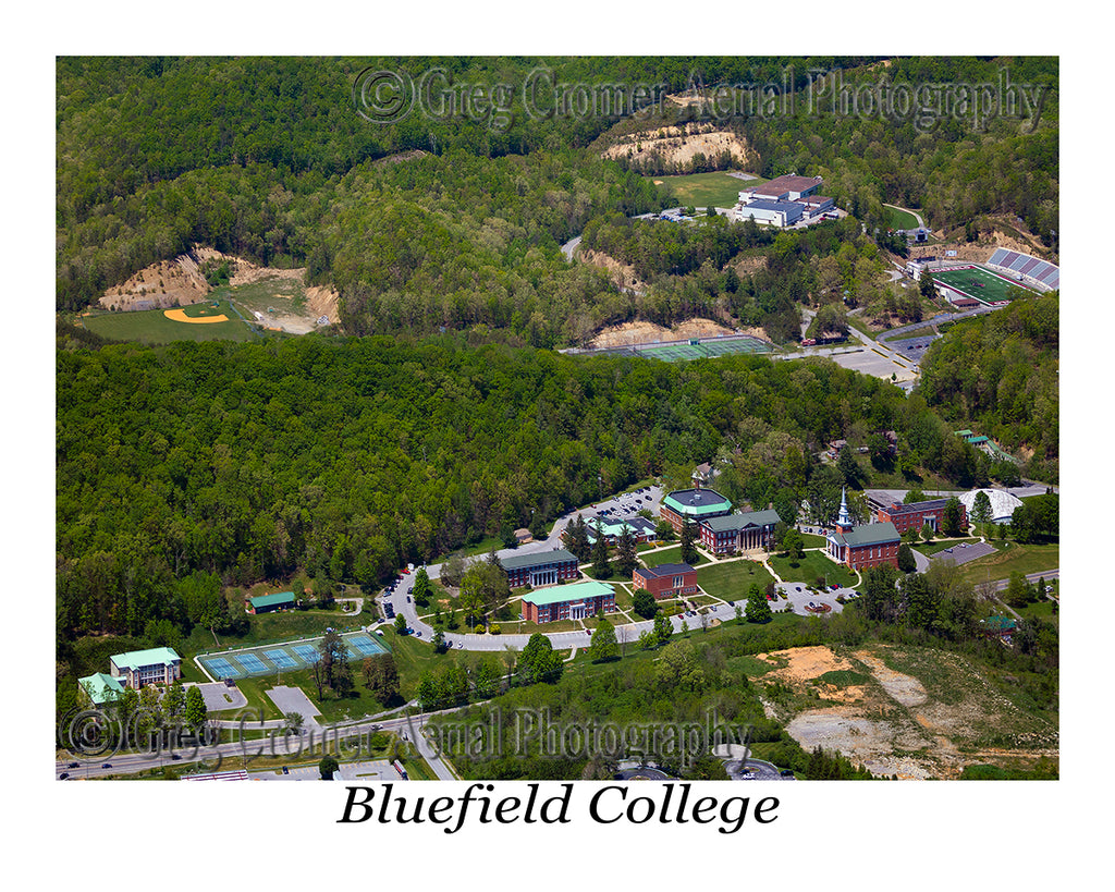 Aerial Photo of Bluefield College - Bluefield, Virginia