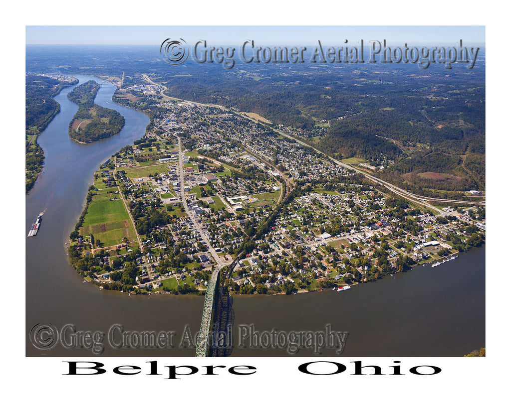 Aerial Photo of Belpre, Ohio