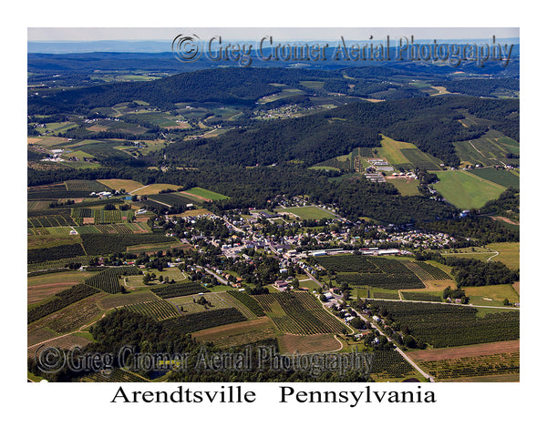 Aerial Photo of Arendtsville, Pennsylvania