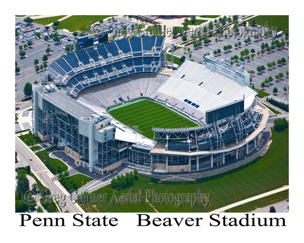 Aerial Photo of Beaver Stadium - Penn State - State College, Pennsylvania