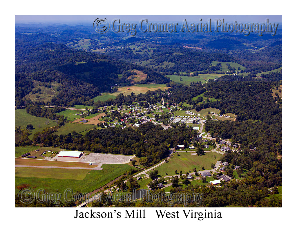 Aerial Photo of Jacksons Mill, West Virginia