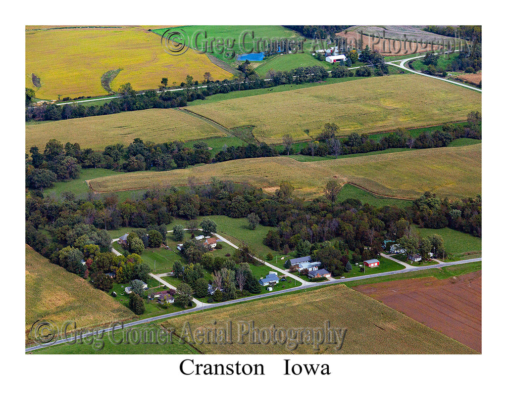 Aerial Photo of Cranston, Iowa