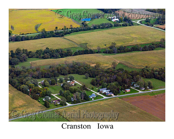 Aerial Photo of Cranston, Iowa