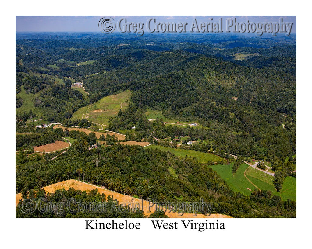 Aerial Photo of Kinchloe, West Virginia