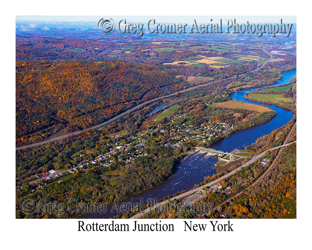 Aerial Photo of Rotterdam Junction, New York