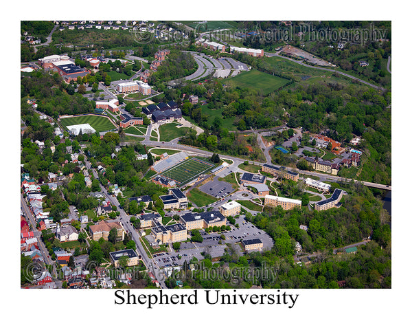 Aerial Photo of Shepherd University - Shepherdstown, WV