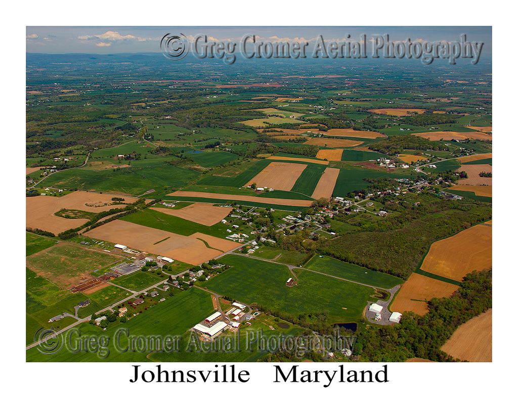 Aerial Photo of Johnsville, Maryland