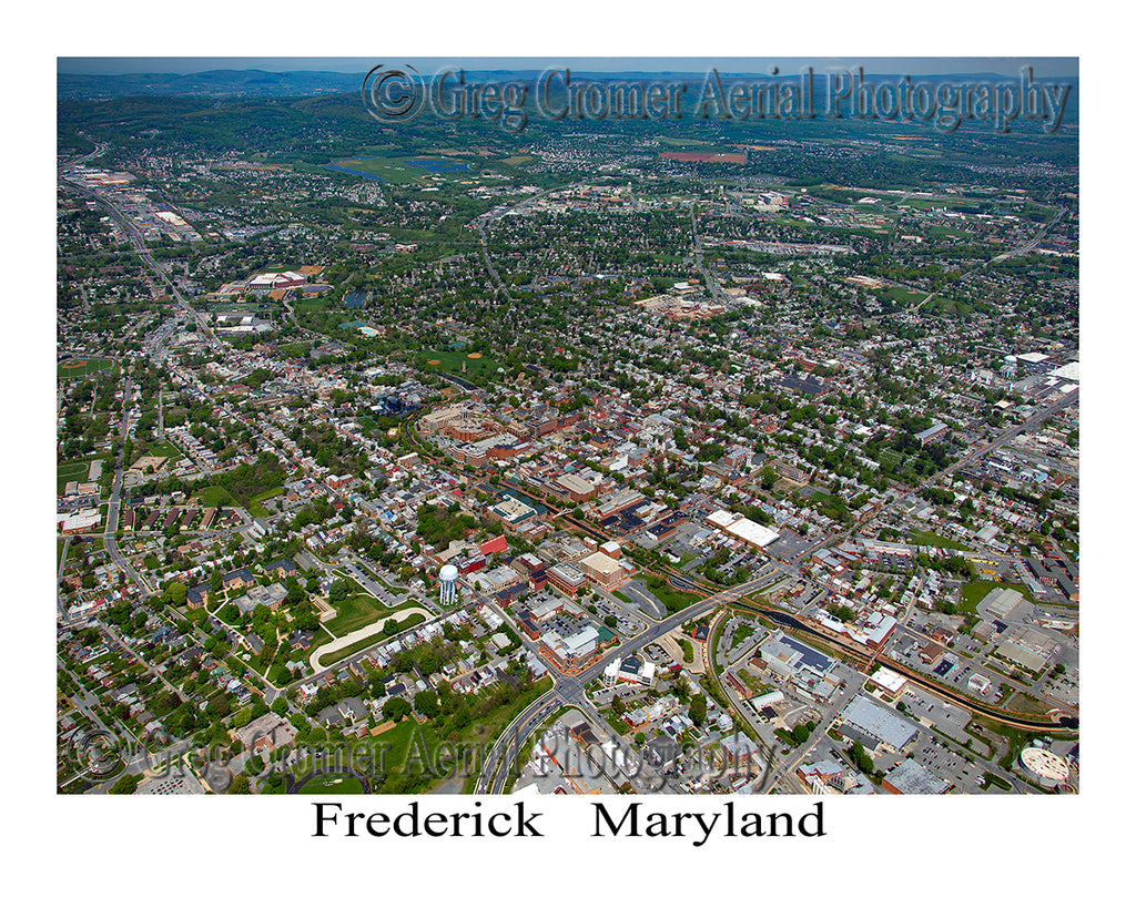 Aerial Photo of Frederick, Maryland