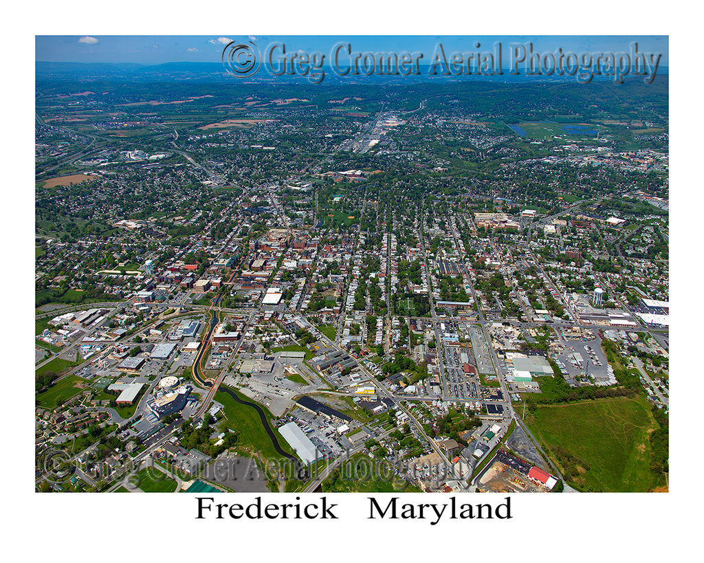 Aerial Photo of Frederick, Maryland