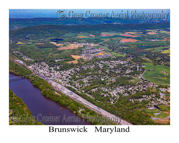 Aerial Photo of Brunswick, Maryland