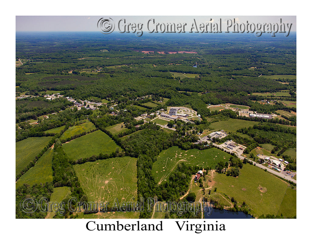 Aerial Photo of Cumberland, Virginia