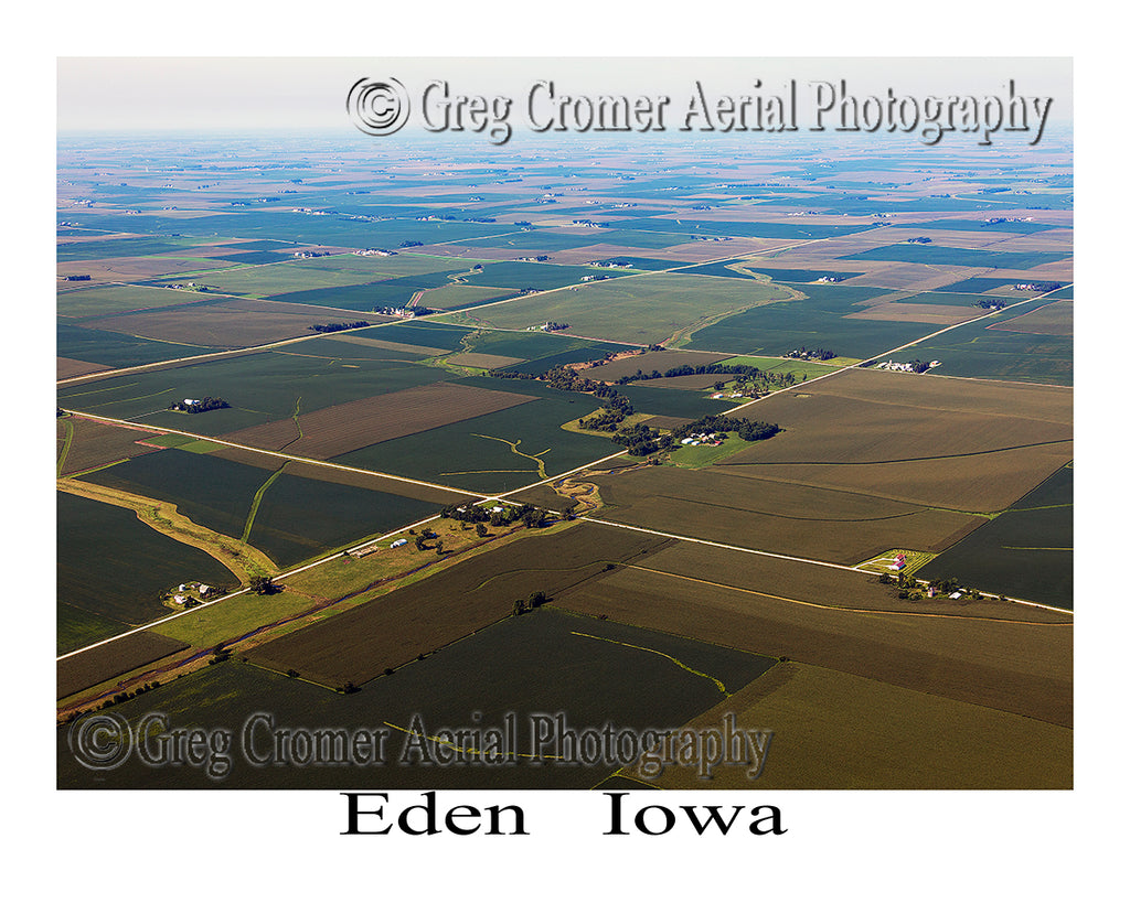 Aerial Photo of Eden, Iowa